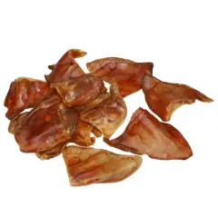 Mighty Paw Pig Ears for Dogs | Natural Chews, Full or Half Ears | 12 Pack
