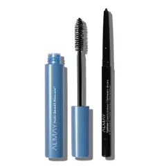 Almay Multi-Benefit Mascara Eyeliner Pack - 503 Black - 0.24 fl oz + 0.01oz