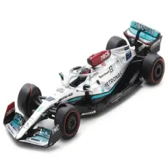 Mercedes-AMG F1 W13 E Performance #63 George Russell "Petronas" F1 World Championship (2022) 1/64 Diecast Model Car by Sparky