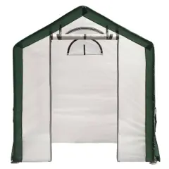 Miracle-Gro 73" x 73" Greenhouse White & Green