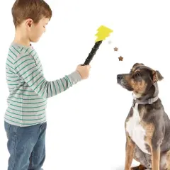 Brightkins Magic Wand Bolt Treat Dog Toy Dispenser