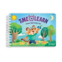 Educational Insights Time to Learn Telling Time Activity Set: Teaching Aid for Preschool & Elementary Grades