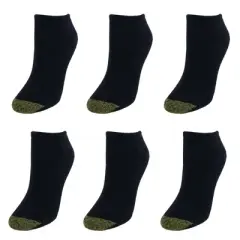 Gold Toe Women's Cotton No Show Liner Socks (Pack of 6)