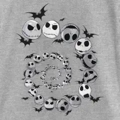 Girl's The Nightmare Before Christmas Spiral Jack T-Shirt