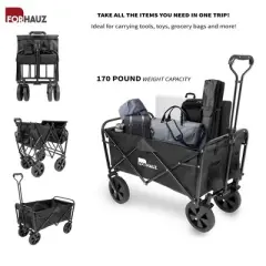 Prosource Folding Wagon Cart