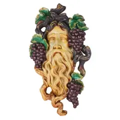 Design Toscano God of the Grape Harvest Wall Sculpture