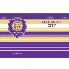 MLS Orlando City SC 30oz Hype Stripe Stainless Steel Tumbler