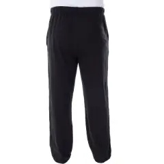 DC Comics Men's Batman Pajama Pants Ombre Script Logo Loungewear Sleep Pants Black