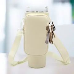 Paucax "Professional Carrier Bag with Phone Pocket for Stanley 40/48 oz - Convenient and Secure Storage