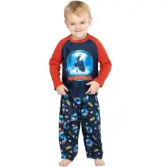 The Polar Express Train Toddler Kids Raglan Pajama Set