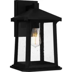 Quoizel Lighting Satterfield 1 - Light Sconce in  Matte Black