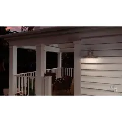 Urban Ambiance Luxury Luxe Industrial Chic Outdoor Wall Light,  10.75"H x 10"W,  Aged Nickel Finish, UHP1025