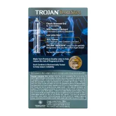 Trojan Bareskin Lubricated Latex Condoms