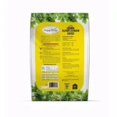 Happy Wings NO GROW Black Oil Sunflower Seed - 15lbs Bag