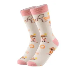 Women's 'Yeehaw' Western Novelty Socks