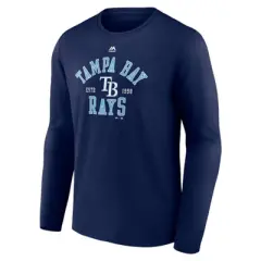 MLB Tampa Bay Rays Men's Long Sleeve Core T-Shirt