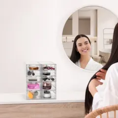 Sorbus Acrylic Organizer for Makeup, Organization and Storage, Art Supplies, Jewelry, Stationary