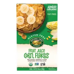 Nature's Path Organic Fruit Juice Sweetened Corn Flakes Cereal 12pk/127.2oz