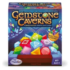 Ravensburger ThinkFun Gemstone Caverns Dice Board Game: Creative Thinking, 2-4 Players, 30-45 Minutes Play