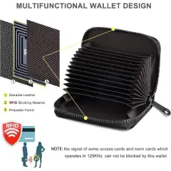 Maison Zipper Credit Card Holder Wallet for Women