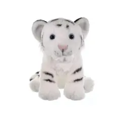 Wild Republic Cuddlekins White Tiger Stuffed Animal, 12 Inches