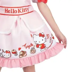 Hello Kitty Girl's Hello Kitty Classic Dress Halloween Classic Costume Dress
