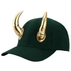Marvel Loki Cosplay Green Baseball Hat