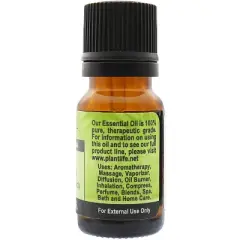 Plantlife Lemon Eucalyptus Essential Oil &ndash; 100% Pure & Therapeutic Grade &ndash; Natural, Undiluted, No Additives &ndash; 10ml Aromatherapy