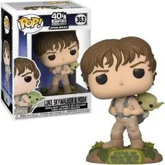 Funko Pop! Star Wars Empire Strikes Back: - Luke Training with Yoda