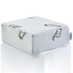 Comfez Memory Foam Cube Square Body Brick Pillow for Side Sleepers &ndash; Small (12x12x5)