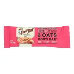 Bob's Red Mill Peanut Butter Jelly & Oats Bars - Case of 12/1.76 oz
