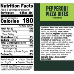 Morningstar Farms Frozen Pepperoni Pizza Bites - 9.5oz
