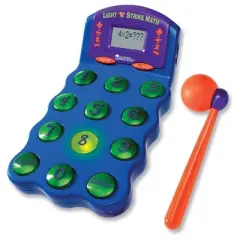 Learning Resources Light N Strike Electronic Math Game, Ages 6+
