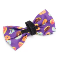 The Worthy Dog Donuts Bow Tie Adjustable Collar Attachment Accessory