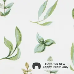 Boppy Nursing Pillow Organic Cotton Cover - Green Leaves