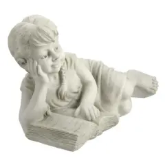 Design Toscano Reading Rebecca Garden Scholar Statues: Set of Two