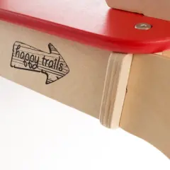 Rocking Horse Ride-on Toy for Children-Classic Wooden Rocker-Helps Develop Strength, Balance and Coordination- Fun for Boys and Girls