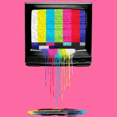 Women's Design By Humans Retro TV By clingcling Racerback Tank Top