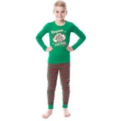 A Christmas Story Ralphie The Kid Tight Fit Family Pajama Set