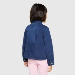 Levi's&reg; Girls' Trucker Denim Jacket - Dark Wash
