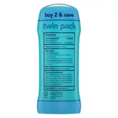 Degree Shower Clean 48-Hour Solid Antiperspirant & Deodorant - 2.6oz/2ct