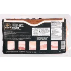 Boar's Head Naturally Smoked Traditional Bacon - 16oz