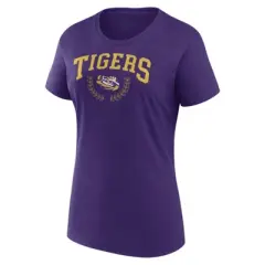 NCAA LSU Tigers Women's Crew Neck T-Shirt
