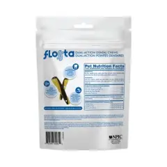 N-Bone Flossta Dual-Action Mint Flavor Dental and Hard Chew Dog Treats - 6.4oz