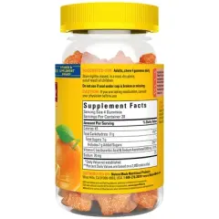 Nature Made Vitamin C Gummies Maximum Strength Dosage Immune Support 1000 mg Per Serving - 80ct