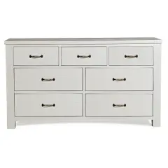 Highlands 7 Drawer Dresser White - Hillsdale Furniture