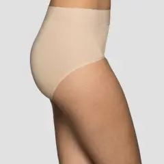Vanity Fair Womens No Pinch No Show Seamless Brief, 3-Pack 13418