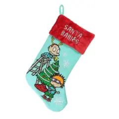 RugRats Applique Holiday Stocking 20"