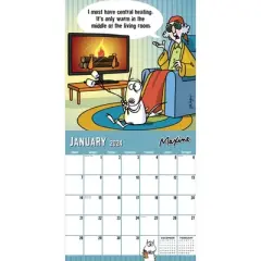 TF Publishing 2024 Wall Calendar 12"x12" Maxine
