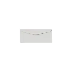 LUX Self Seal #10 Business Envelope 4 1/2" x 9 1/2" Pastel Gray 50/Pack (60190-50)